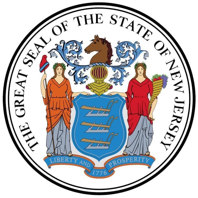 State Seal of New Jersey Compressed