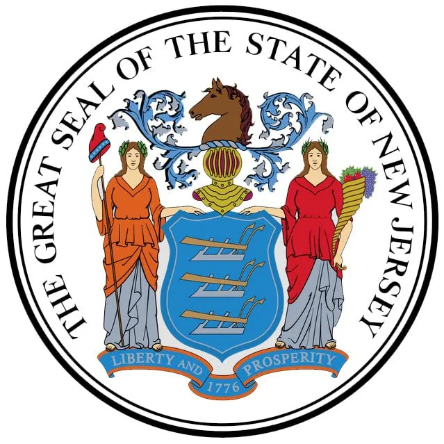 State Seal of New Jersey Compressed